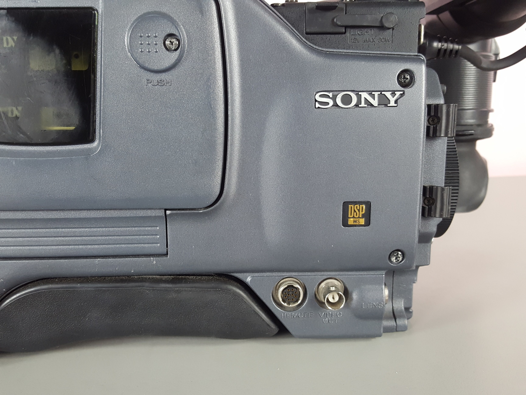Image of Sony DSP-570WSP Video Camera + DXF-801CE View Finder Photography