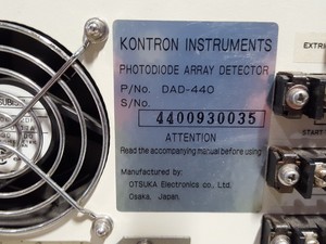 Thumbnail image of Kontron Instruments HPLC 360 Auto Sampler HPLC Pump 422 Diode Array Detector 440