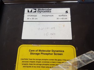 Thumbnail image of 12x Storage Phosphorus Screens / Imaging Plates Molecular Dynamics Cronex Lab