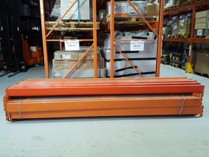 Thumbnail image of 48x Redirack Pallet Racking Beams 3.3 and 3.4m