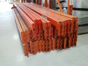 Thumbnail image of 48x Redirack Pallet Racking Beams 3.3 and 3.4m