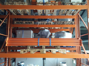 Thumbnail image of 32x Orange PSS Pallet Racking Beams Shelving - £9+VAT