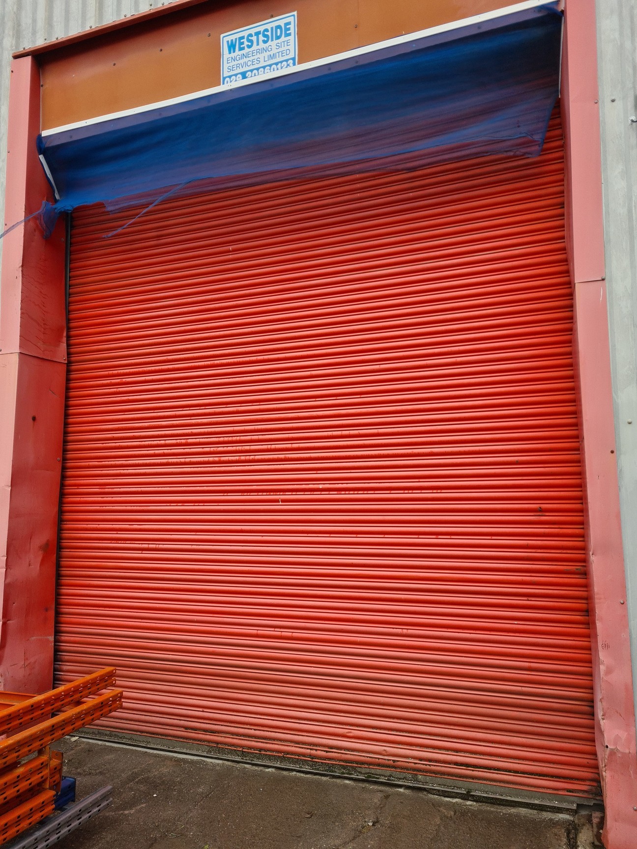 Warehouse Roller Door Commercial 4 7m High 4m Wide   ITEM 15236 007 