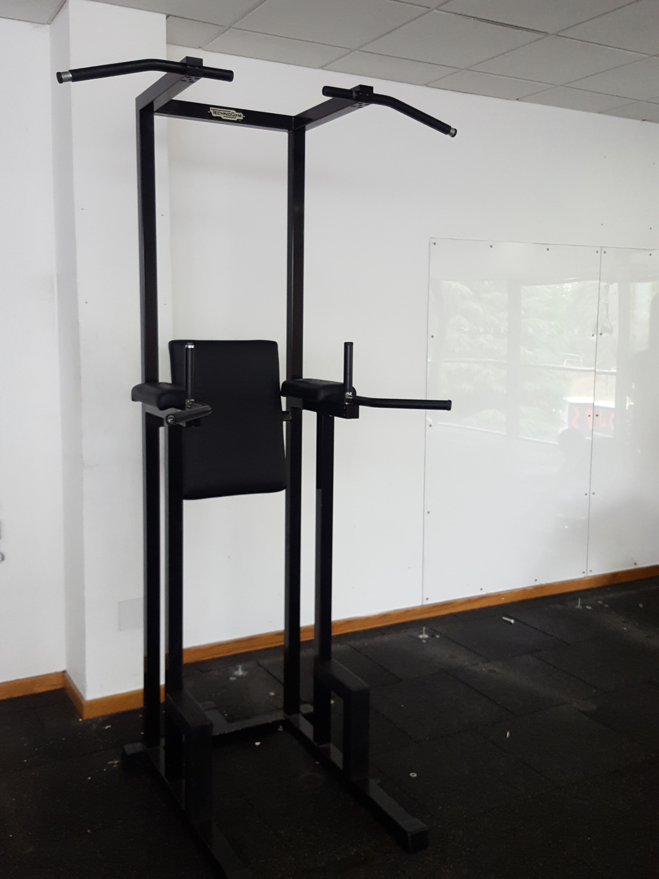Image of Technogym Pullup / Dip Captains Chair Combination Combinata Commercial Grade Gym