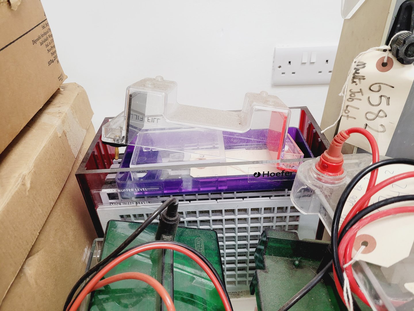 Image of Gel Electrophoresis Job Lot - Tanks, Power Supplies, Accessories Lab