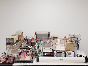 Thumbnail image of Gel Electrophoresis Job Lot - Tanks, Power Supplies, Accessories Lab