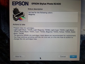 Thumbnail image of Epson Stylus Photo R2400 Ink Jet Printer 