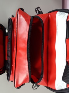 Thumbnail image of Frontline Shoulder Medic Bag (Red) Resus Bag Emergency Responder