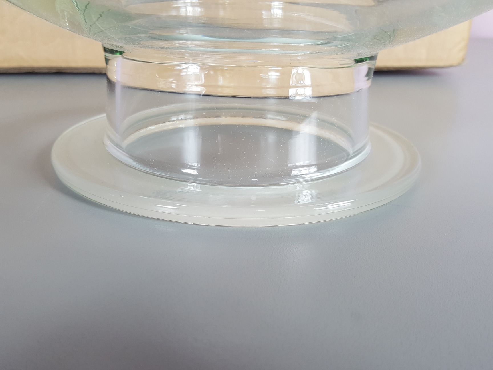 Image of Pyrex Quickfit FR20LF 20 Litre Borosilicate Glass Wide Neck Reaction Flask Lab