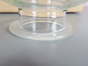 Thumbnail image of Pyrex Quickfit FR20LF 20 Litre Borosilicate Glass Wide Neck Reaction Flask Lab