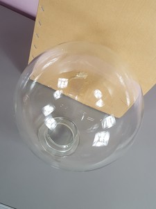 Thumbnail image of Pyrex Quickfit FR20LF 20 Litre Borosilicate Glass Wide Neck Reaction Flask Lab