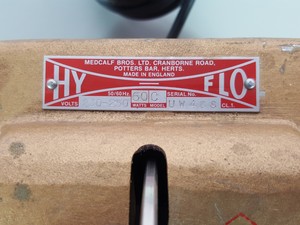 Thumbnail image of Medcalf HY FlO 60C Lab Pump