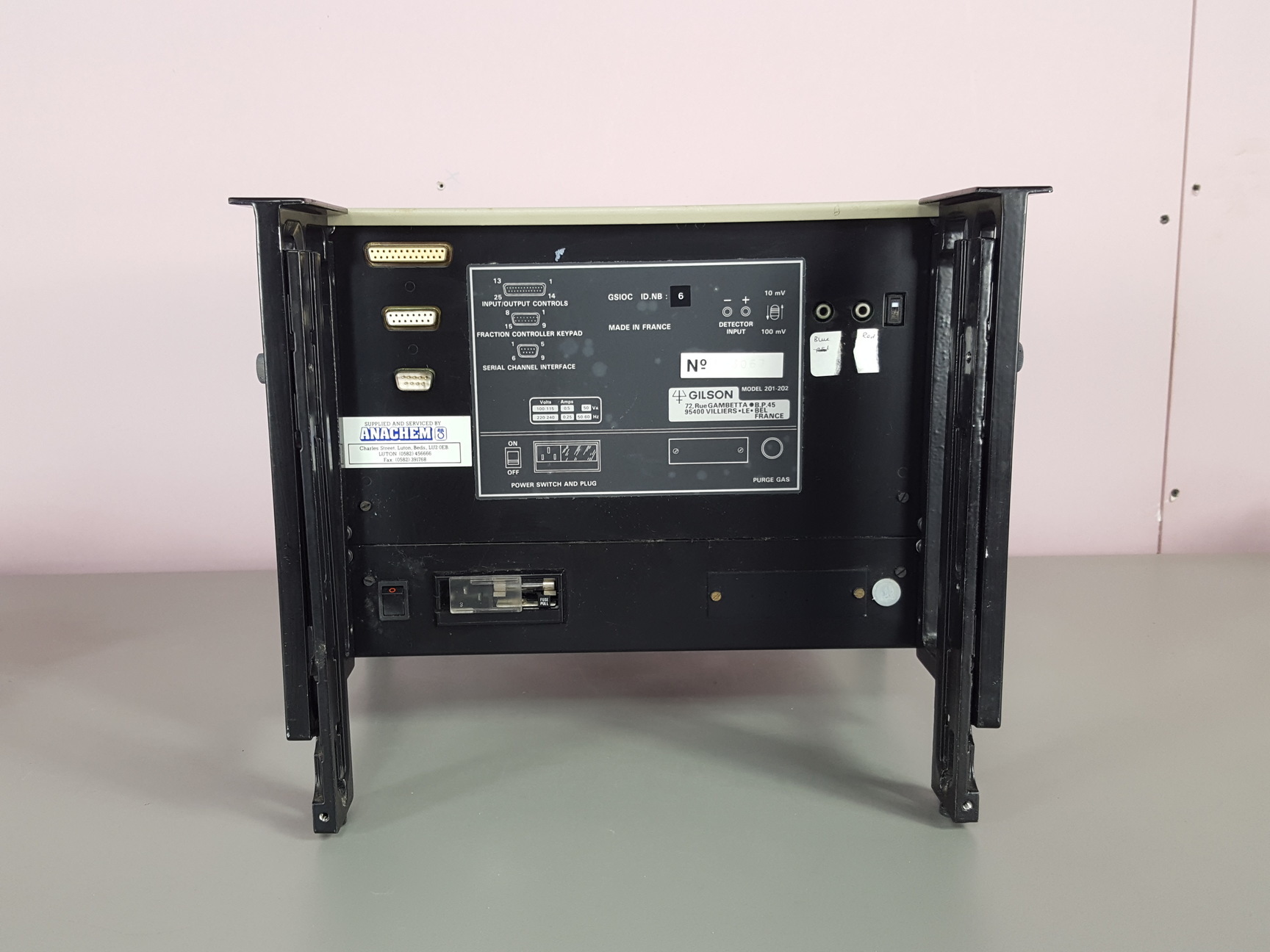 Image of Gilson Model 201 Fraction Collector & Controller Lab