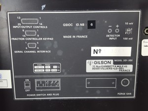 Thumbnail image of Gilson Model 201 Fraction Collector & Controller Lab