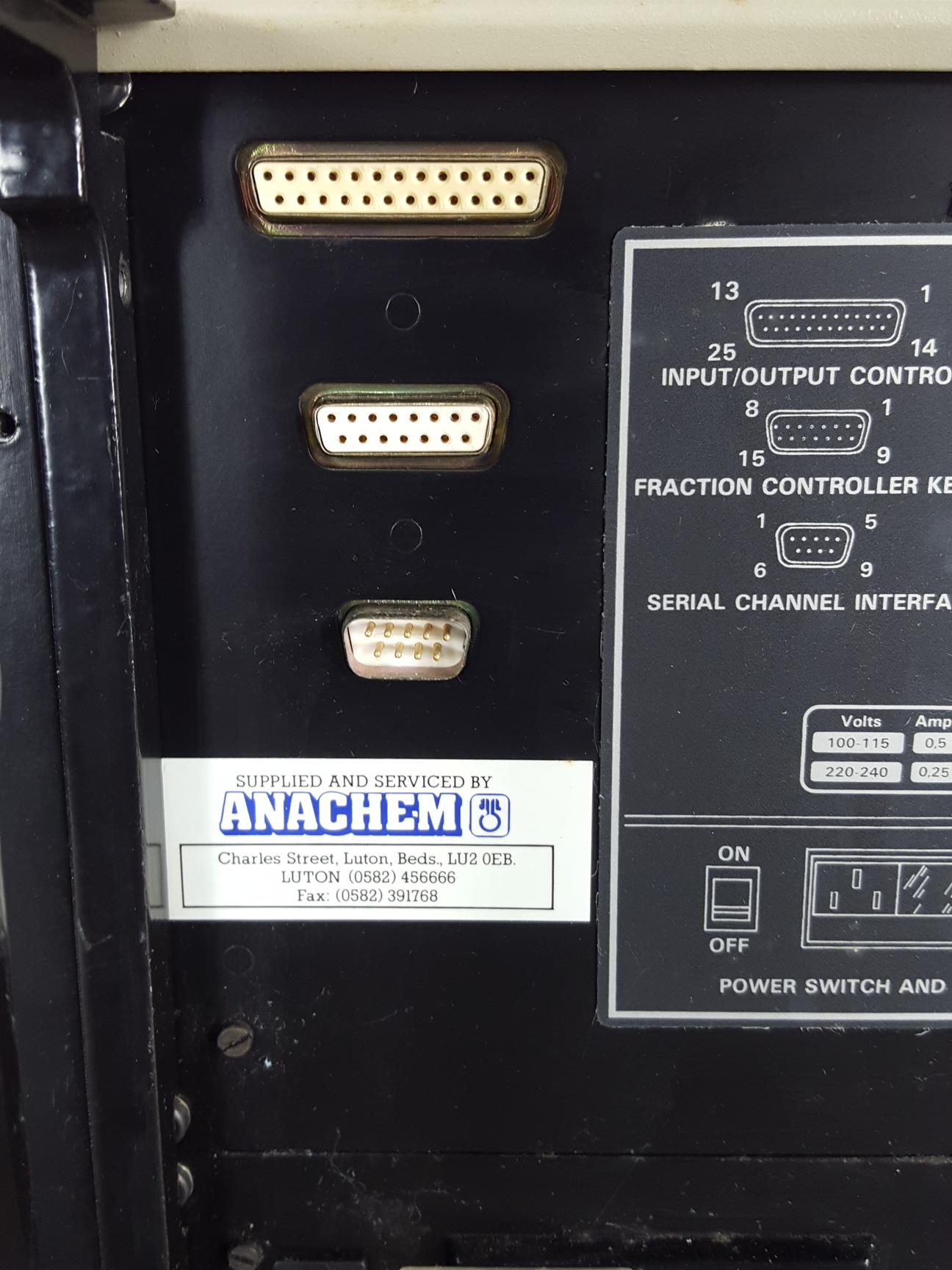 Image of Gilson Model 201 Fraction Collector & Controller Lab