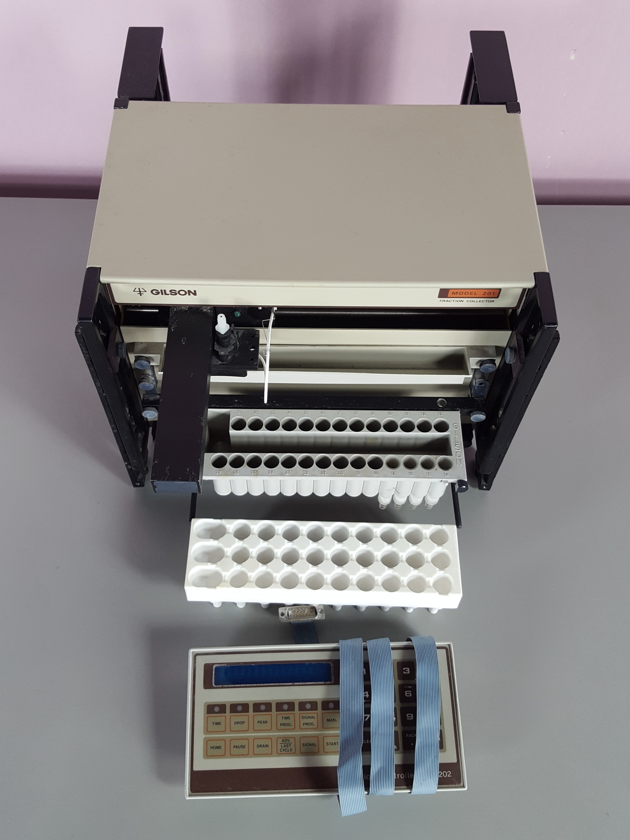 Image of Gilson Model 201 Fraction Collector & Controller Lab