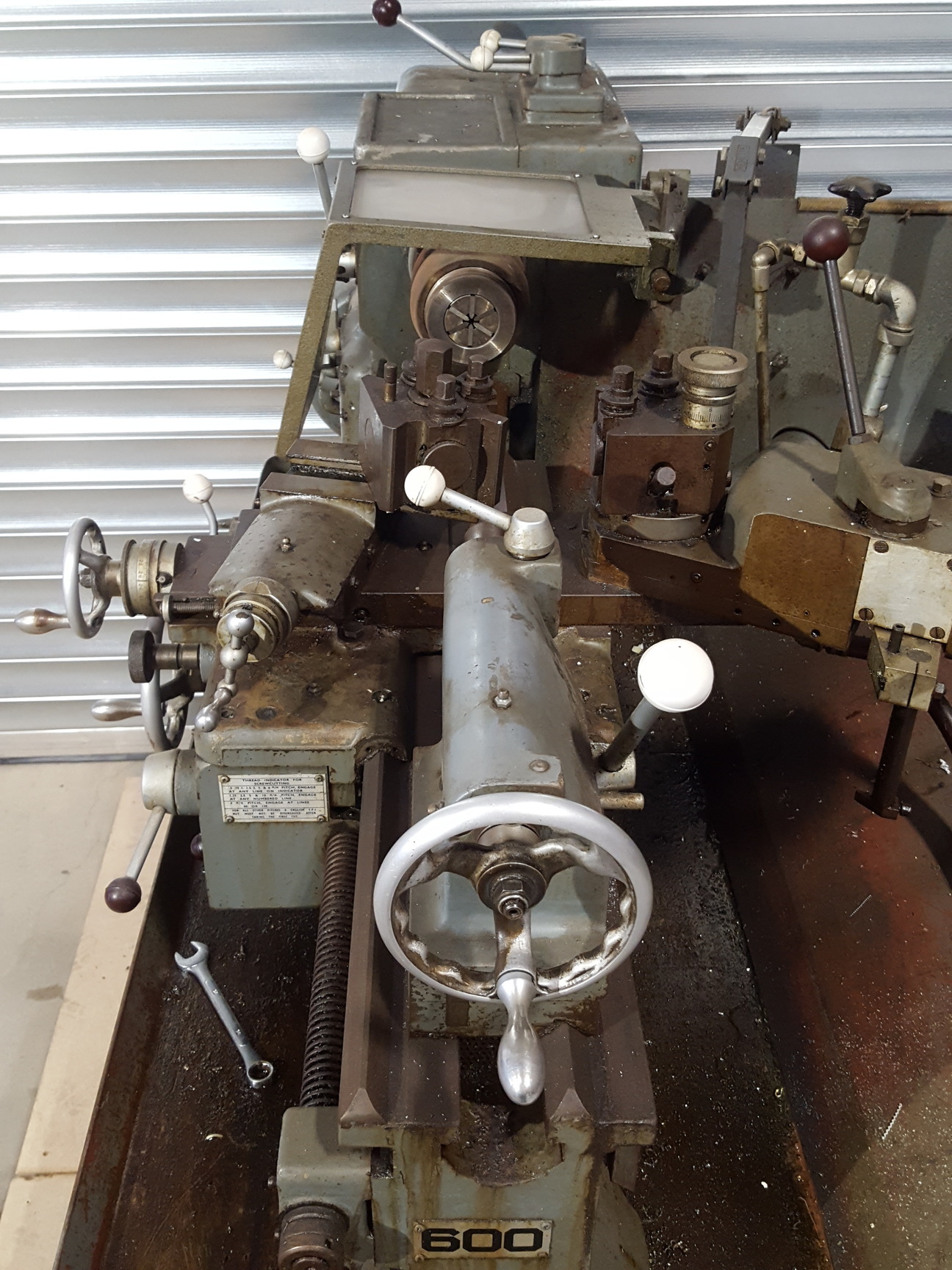 Image of Harrison 140 Metal Screw-Cutting Machine Swing Lathe 11" Swing Lathe + Manual