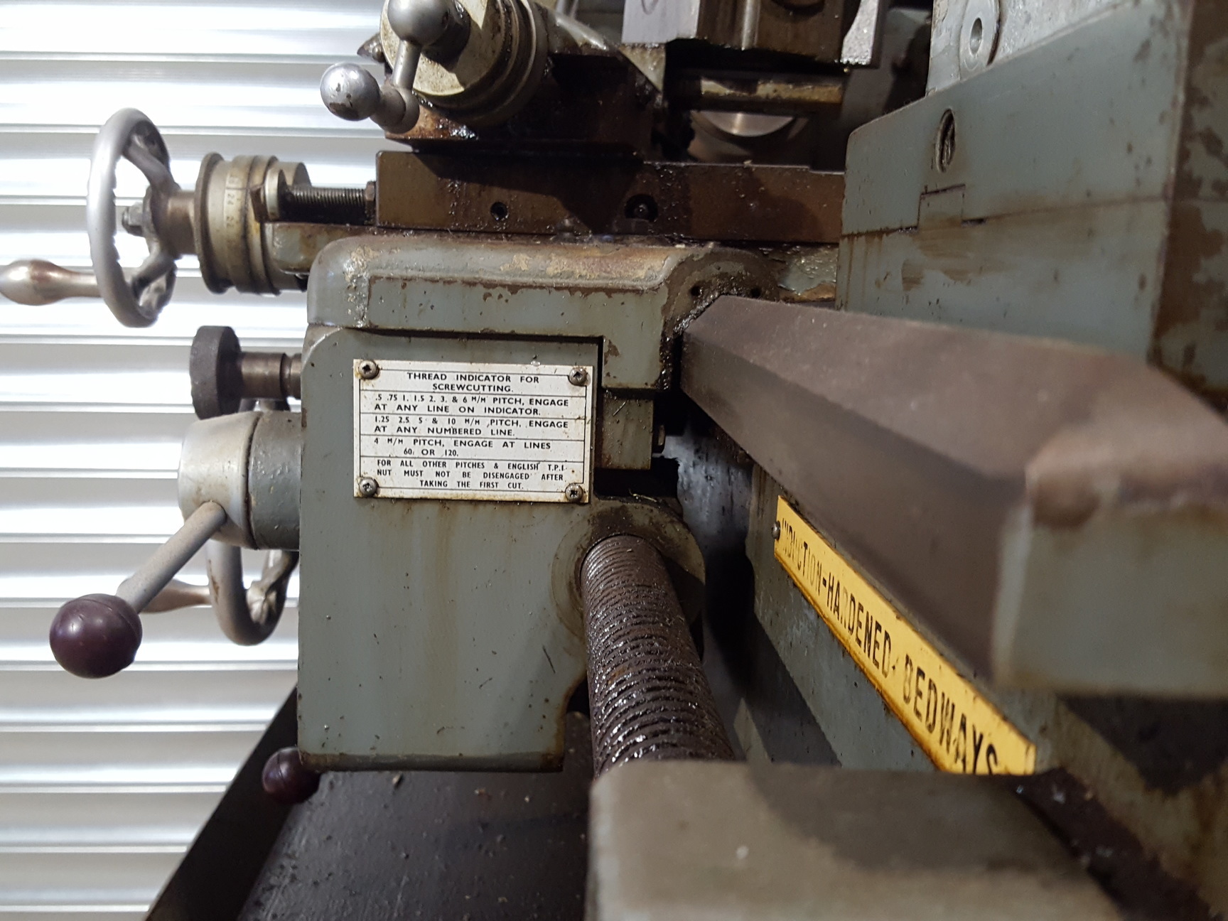 Image of Harrison 140 Metal Screw-Cutting Machine Swing Lathe 11" Swing Lathe + Manual