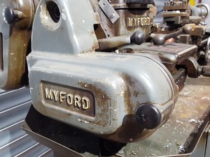 Thumbnail image of Myford Super 7B Long Bed High Speed Lathe 1972 Hardened Bed