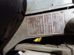 Thumbnail image of Myford Super 7B Long Bed High Speed Lathe 1972 Hardened Bed