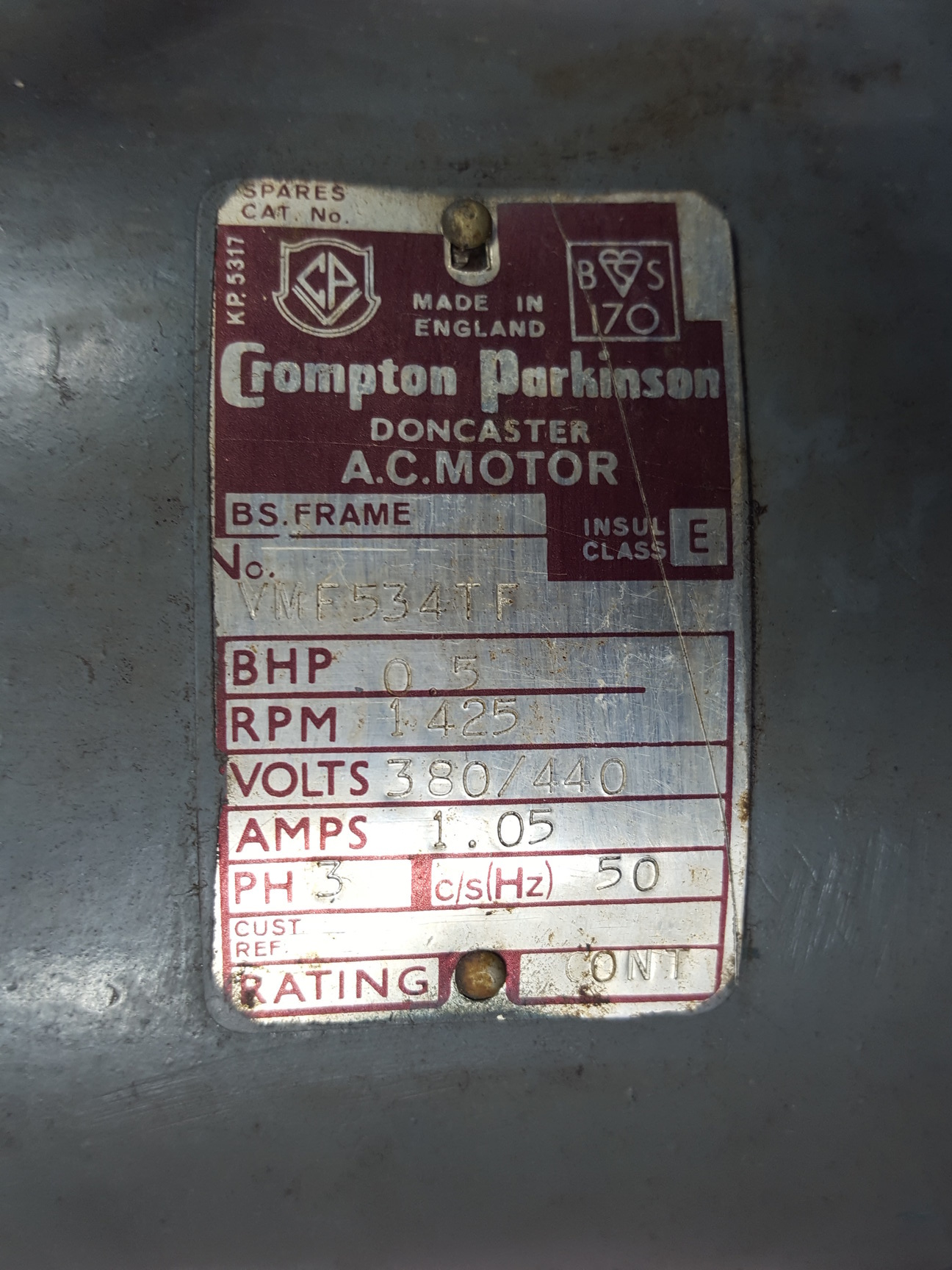 Image of HIC LTD Hydraulic Pump / Power Unit for Lathe Profiling Attachment VMF534TF