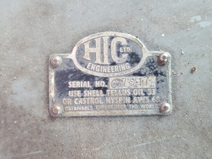 Thumbnail image of HIC LTD Hydraulic Pump / Power Unit for Lathe Profiling Attachment VMF534TF 
