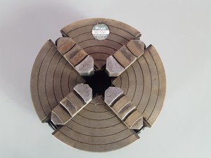 Thumbnail image of Pratt Burnerd Cat.1553-12301 Iron Body Lathe Chuck 95mm