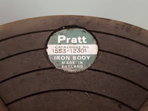 Thumbnail image of Pratt Burnerd Cat.1553-12301 Iron Body Lathe Chuck 95mm
