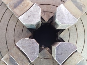 Thumbnail image of Pratt Burnerd Cat.1553-12301 Iron Body Lathe Chuck 95mm