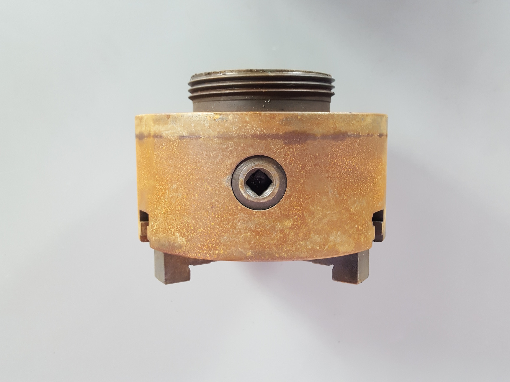 Image of Pratt Burnerd Cat. 1213-11705 6-1/4" Iron Body Lathe Chuck (3 Jaws) 95mm 