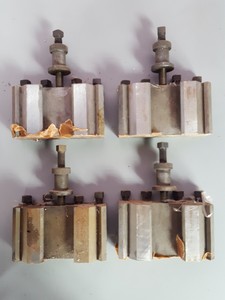 Thumbnail image of Assorted Lathe Parts Dickson Clamps / Vice Toolholder Clamp Pad Toolpost Set