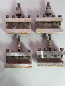 Thumbnail image of Assorted Lathe Parts Dickson Clamps / Vice Toolholder Clamp Pad Toolpost Set