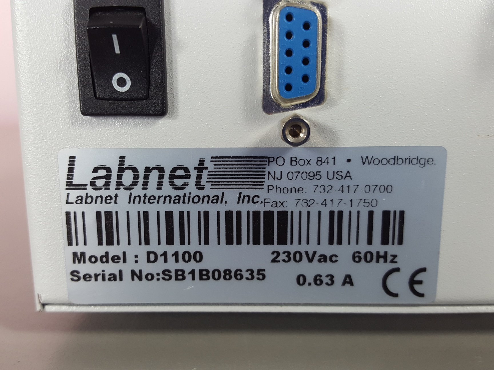 Image of Labnet D1100 AccuBlock Dry Block Heater Digital Dry Bath Lab