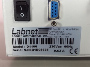 Thumbnail image of Labnet D1100 AccuBlock Dry Block Heater Digital Dry Bath Lab