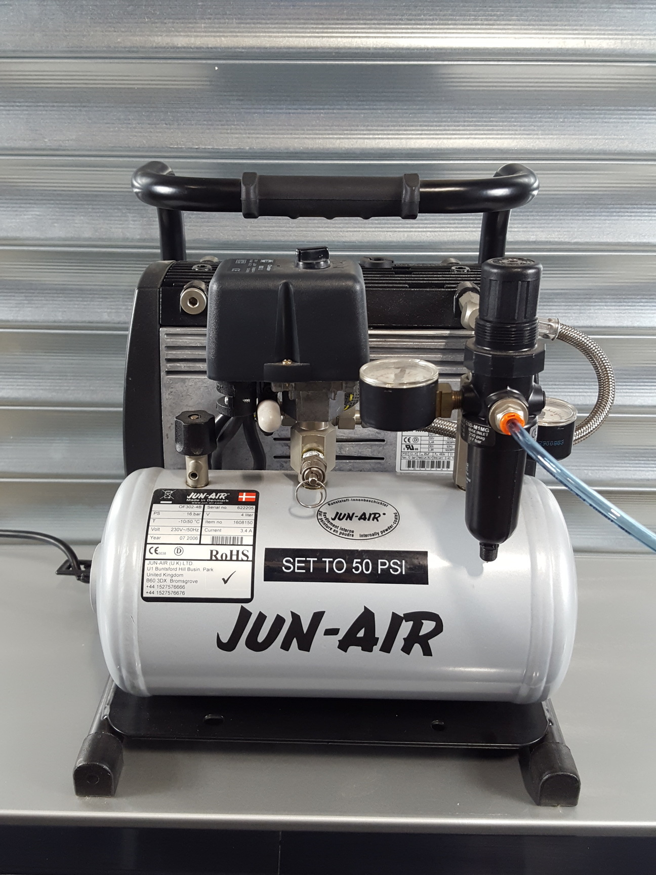 Image of Genetix QArray Mini Benchtop MicroArray Array Printer + Jun-Air Pump Lab