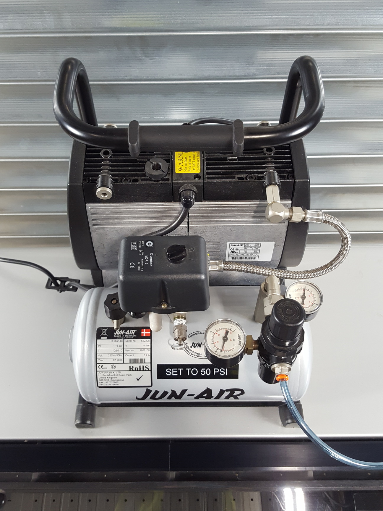 Image of Genetix QArray Mini Benchtop MicroArray Array Printer + Jun-Air Pump Lab