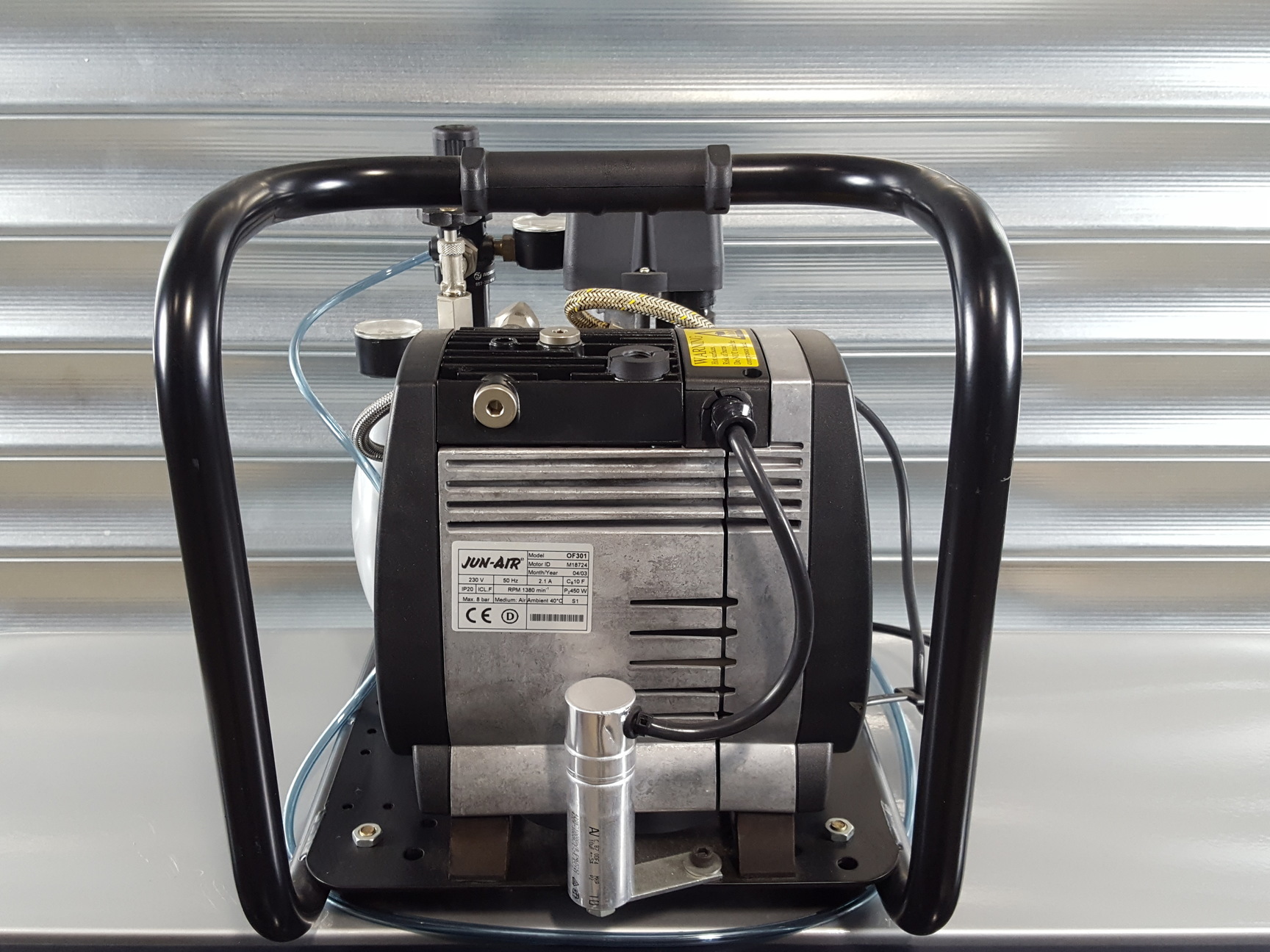 Image of Genetix QArray Mini Benchtop MicroArray Printer + Jun-Air Pump Lab