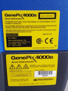 Thumbnail image of Axon Instruments GenePix 4000B Microarray Scanner Lab