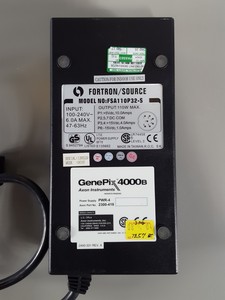 Thumbnail image of Genepix 4000B Microarray Scanner PWR-4 Power Supply FSA110P32-S Lab