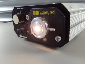 Thumbnail image of EO Edmund Industrial Optics Model 21AC StockerYale Fibre Optic Light Source Lab