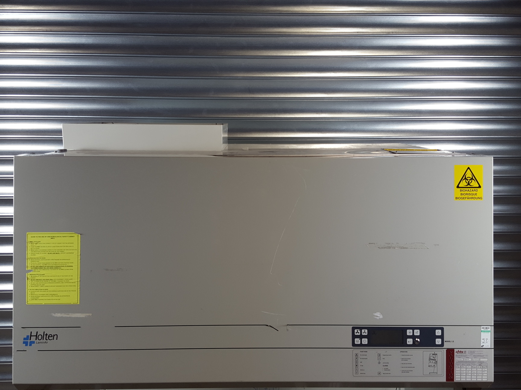 Image of Holten LaminAir Flow Cabinet Model 1.2 S2010 Spares of Repairs Lab