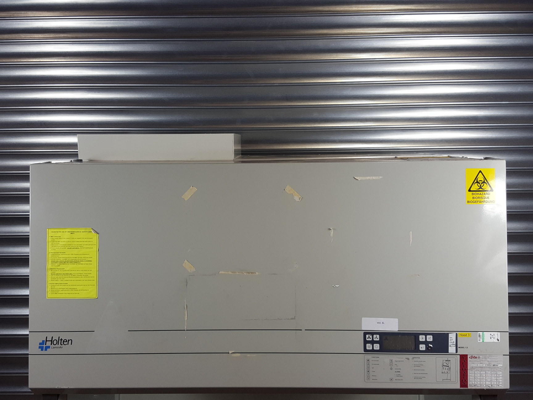 Image of Holten LaminAir Biological Cabinet 1.2 S2010 CatNo:82414300 Spares / Repair Lab