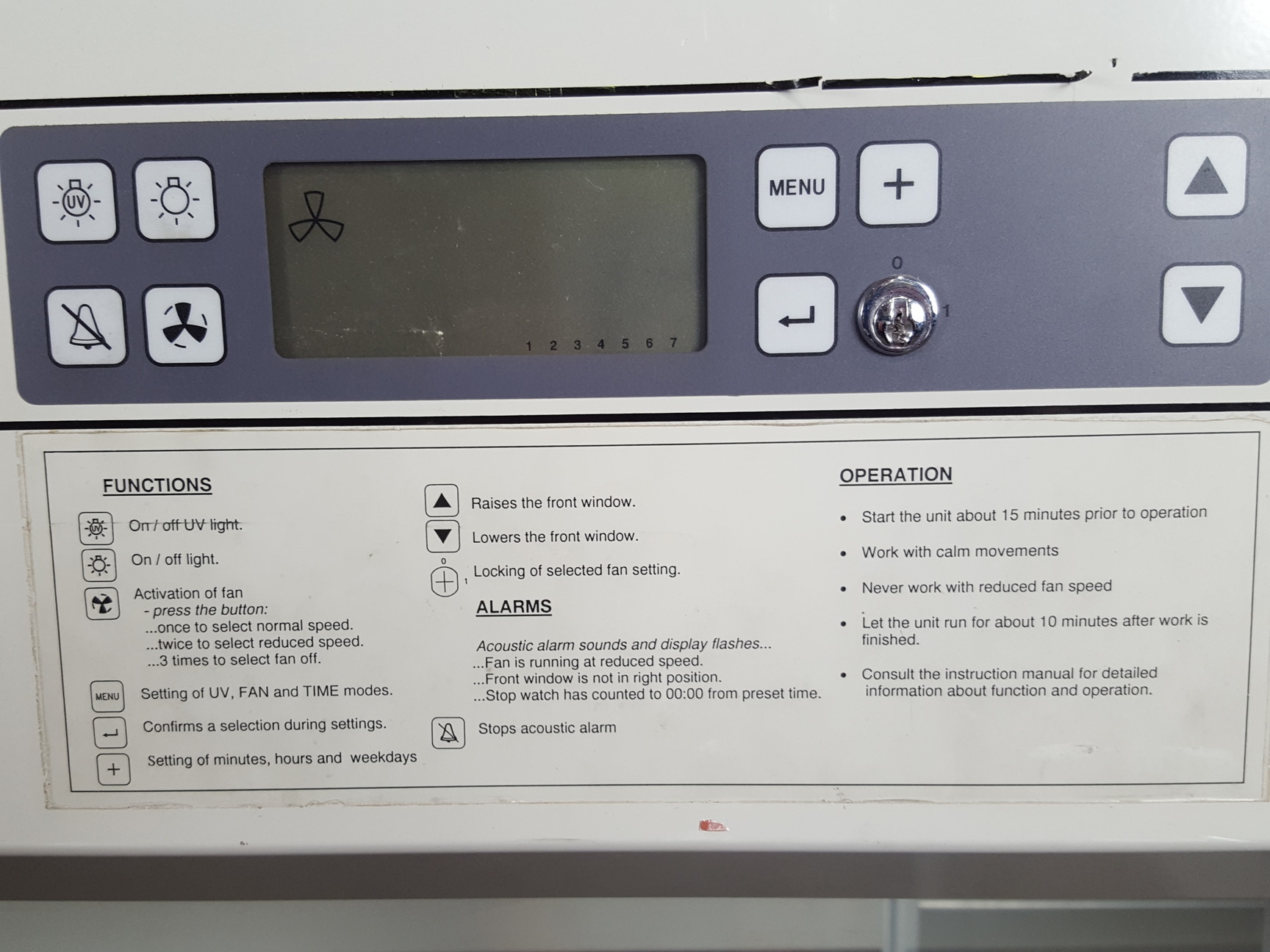 Image of Holten LaminAir S-2000 1.2 Class II Flow Cabinet Lab Spares/Repairs