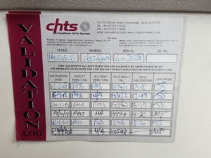 Thumbnail image of Heraeus Herasafe HS-12 Class II Flow Cabinet Lab Spares or Repairs