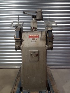 Thumbnail image of Union 1800rpm Twin Pedestal Industrial Grinder List No. SX440 3 Phase