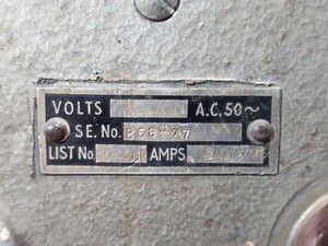 Thumbnail image of Union 1800rpm Twin Pedestal Industrial Grinder List No. SX440 3 Phase