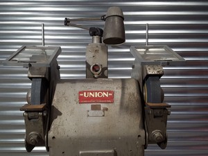 Thumbnail image of Union 1800rpm Twin Pedestal Industrial Grinder List No. SX440 3 Phase