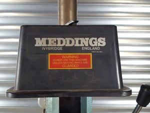 Thumbnail image of Meddings DTF Pillar Drill 17604-M4-MK3 Engineering Workshop Bench Drill