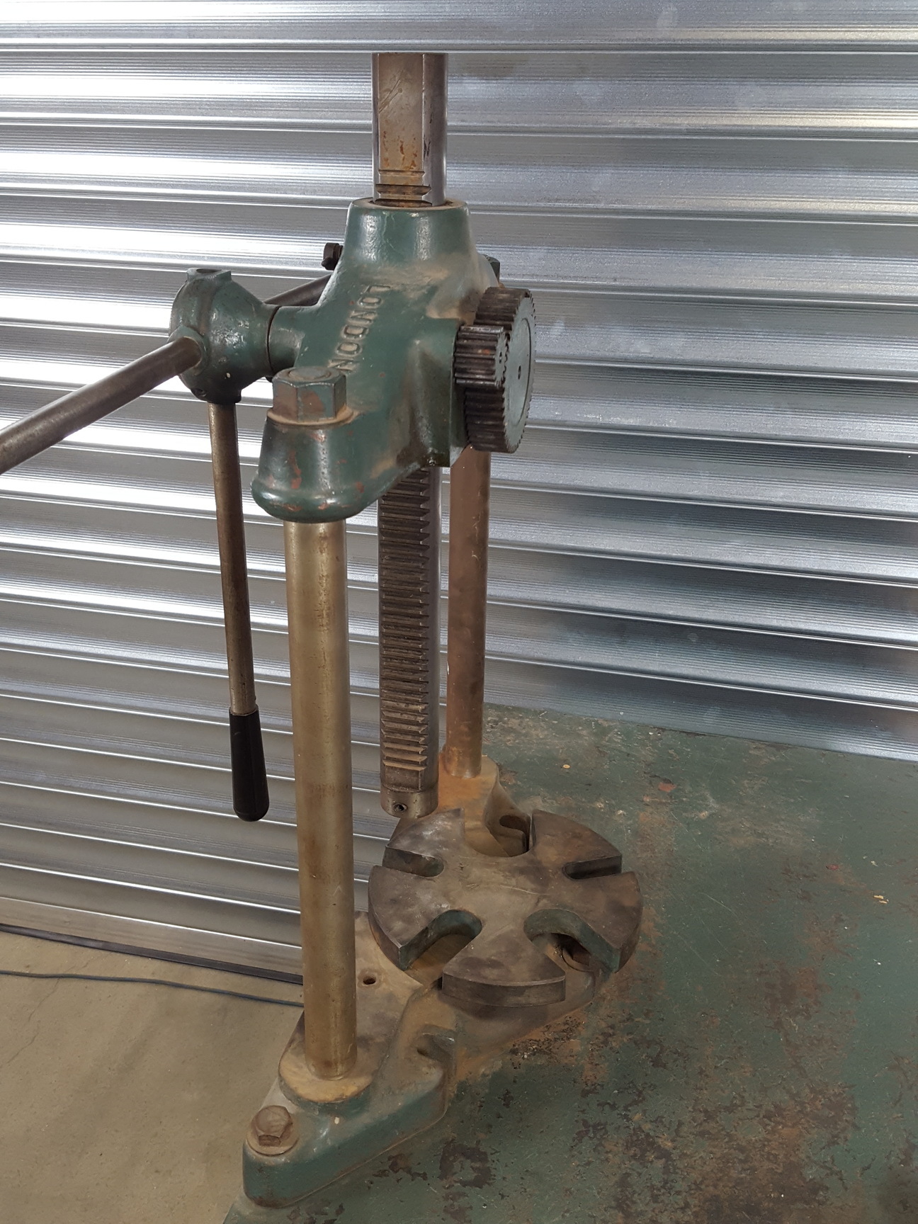 Image of Marlco London Manual Engineering Press + Accessories Metal Workshop