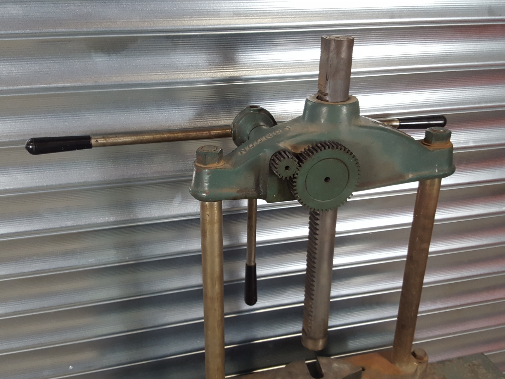 Image of Marlco London Manual Engineering Press + Accessories Metal Workshop